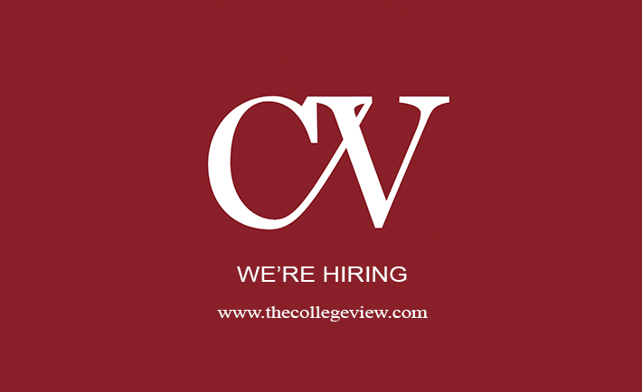 The College View is hiring for the 2015/16 Editorial Team