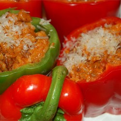 Student meal of the week: bolognese pepper pots