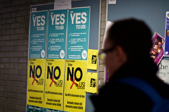 UCD students vote to reject USI return