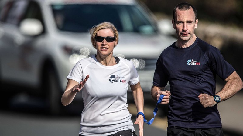 DCU Phd researcher becomes first visually impaired athlete to complete seven marathons in seven days