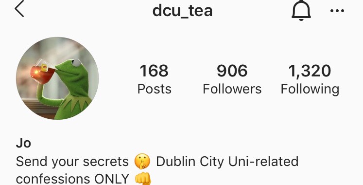 DCU Tea Instagram account run by teen thousands of miles away.