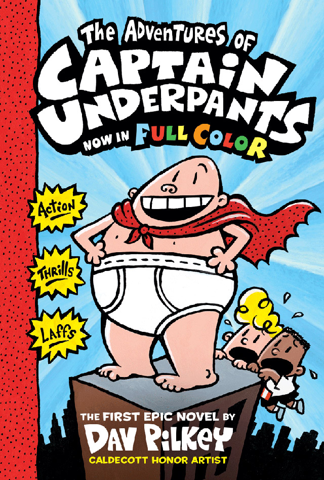 Captain Underpants book pulled after claims of “passive racism”