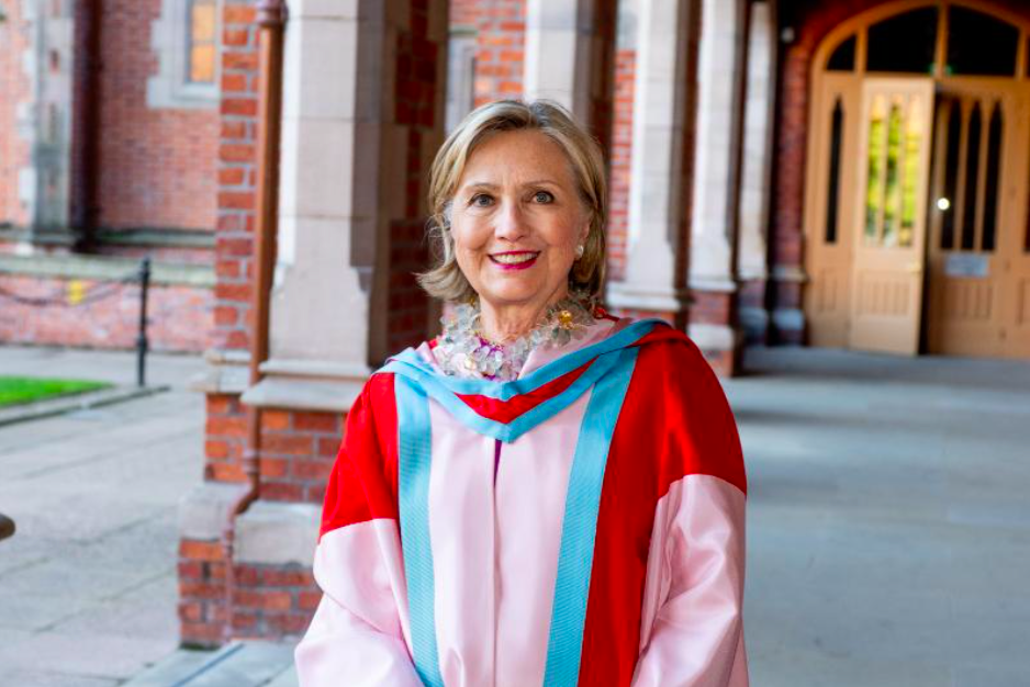 Hilary Clinton inaugurated as Queens Chancellor