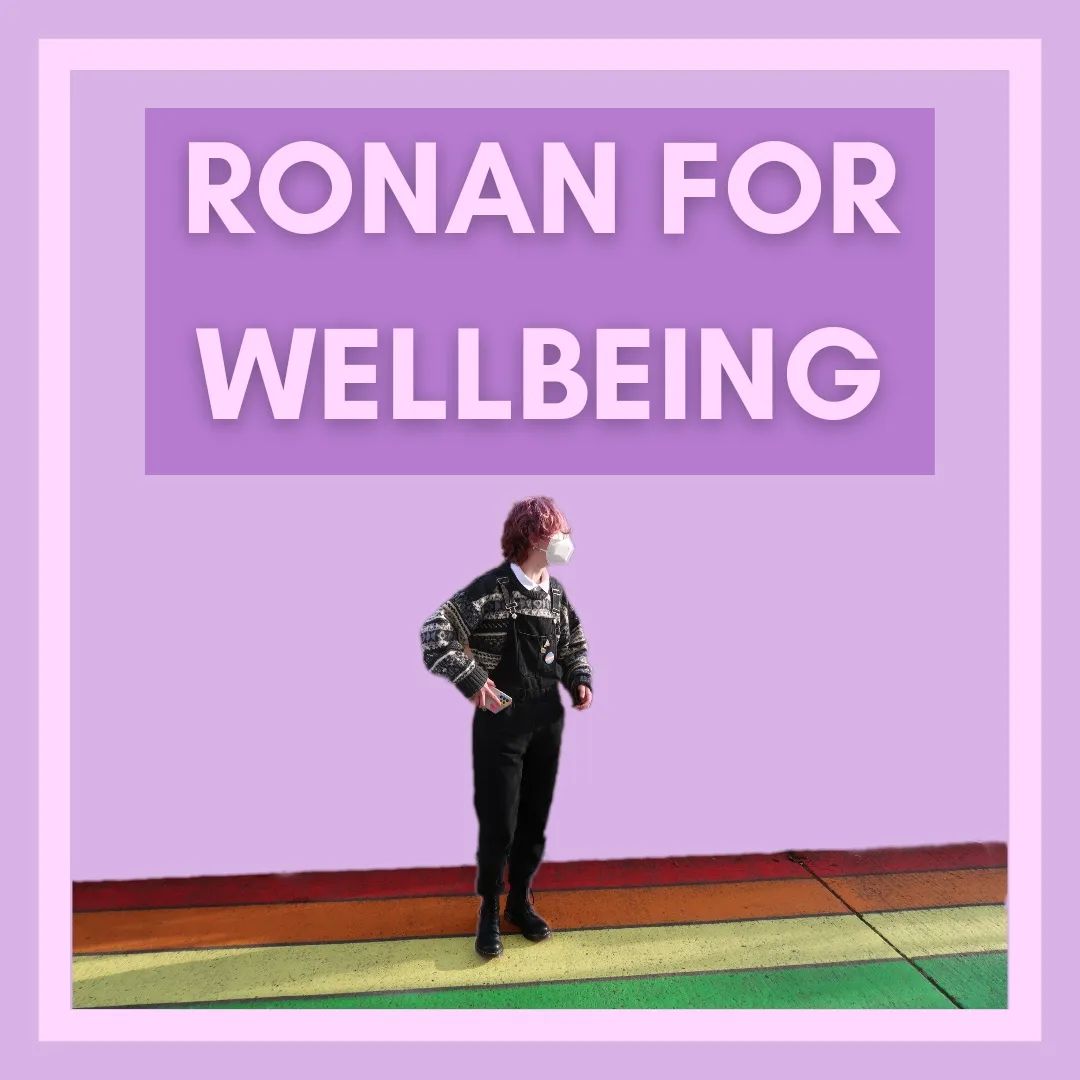 Face-to-face counselling, healthy living and trans-rights: Ronan Burke’s wellbeing campaign