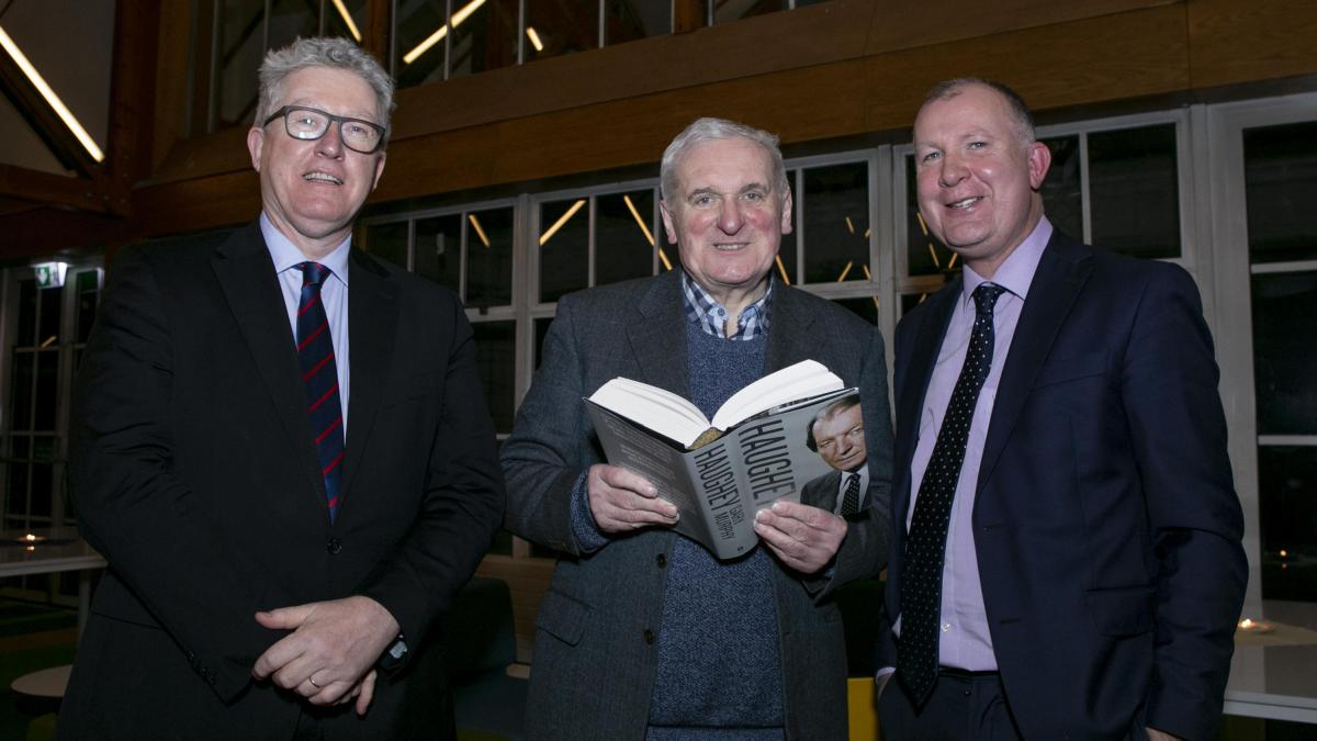 DCU Highlights Publication of Haughey by Professor Gary Murphy