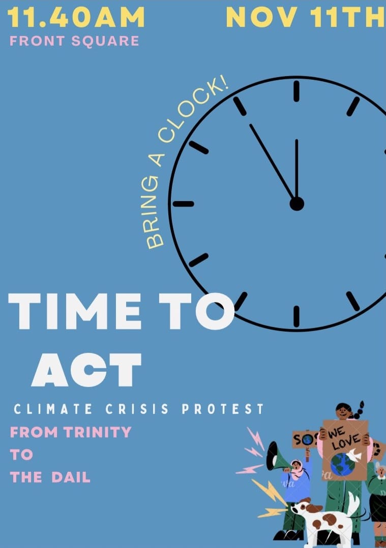 Trinity students plan climate protest with Extinction Rebellion