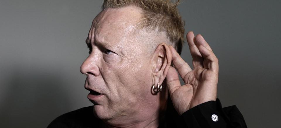 John Lydon, aka Johnny Rotten